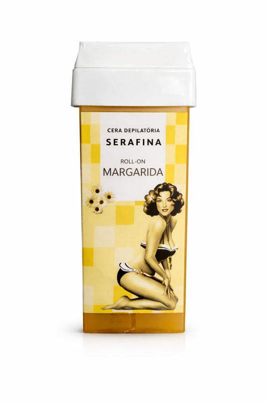 COMBO CERA DEPILATÓRIA ROLL-ON MARGARIDA 10 UNIDADES