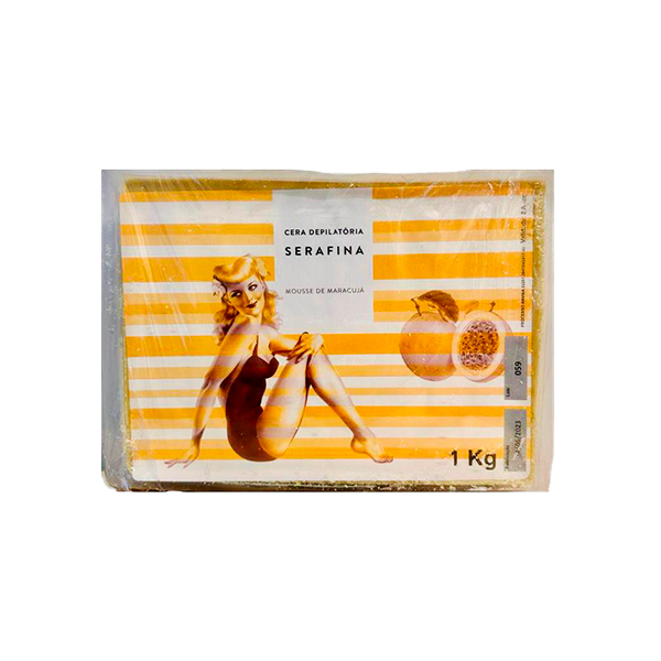 CERA DEPILATÓRIA EM BARRA MOUSSE DE MARACUJÁ (HARD WAX)