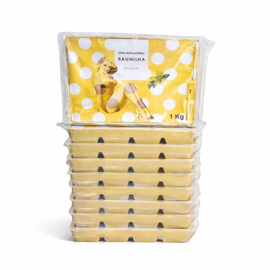 VANILLA BAR DEPILATORY WAX COMBO (HARD WAX) 10 KG