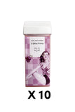 COMBO CERA DEPILATÓRIA ROLL-ON AÇAÍ 10 UNIDADES