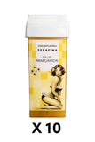 COMBO CERA DEPILATÓRIA ROLL-ON MARGARIDA 10 UNIDADES