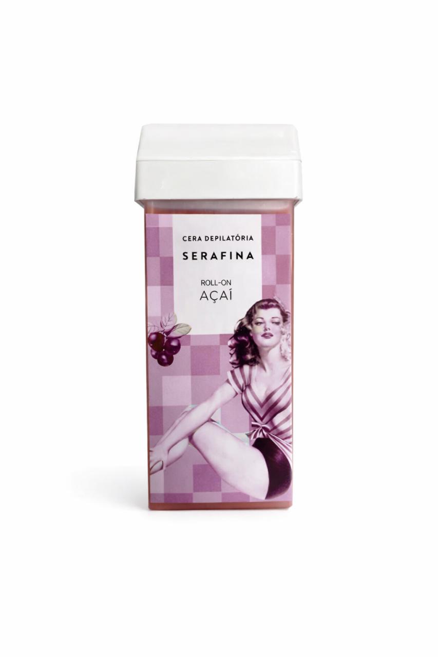 COMBO CERA DEPILATÓRIA ROLL-ON AÇAÍ 20 UNIDADES