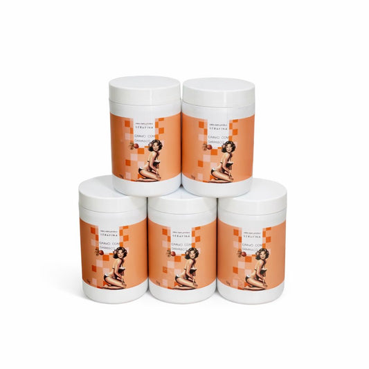 COMBO CERA DEPILATÓRIA EM POTE CRAVO COM DAMASCO (STRIP WAX) 5 KG